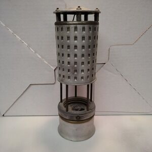 Vintage Koehler Permissible Flame Safety Lamp Coal Miner's Lantern Marlboro
